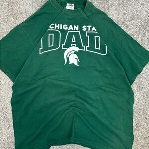 Vintage msu‎ michigan state dad tshirt